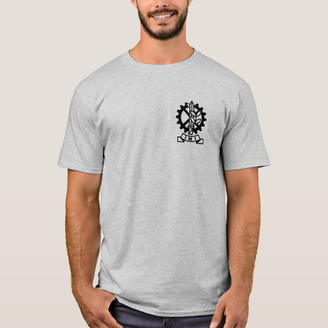 T-shirt IMI les industries militaires 2 d'Isreali ont (Devant)