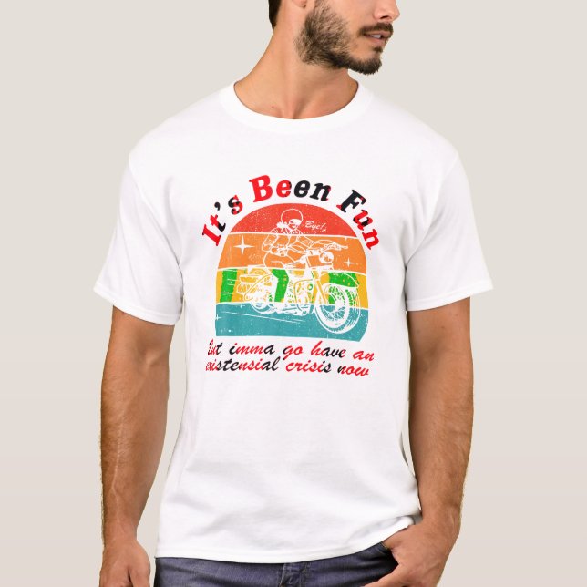 T-shirt Imma Go A Un Existentiel (Devant)