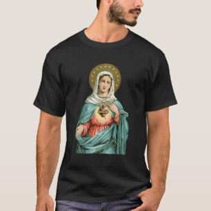 T-shirt Immaculé Celui De Marie Notre Bienheureuse Mère Ca
