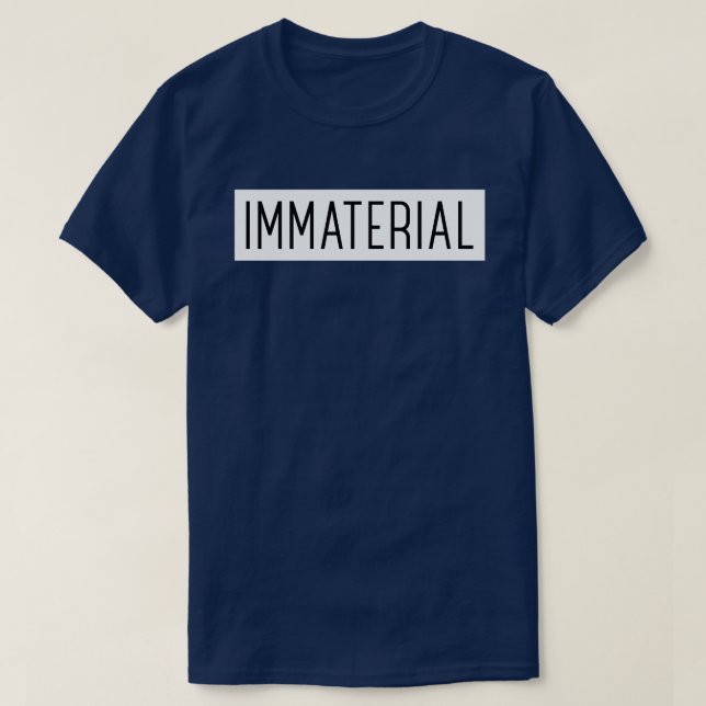 T-shirt immatériel (Design devant)