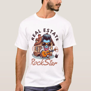 T-shirt Immobilier Rockstar