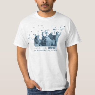 T-shirt Impact du project de Borgen
