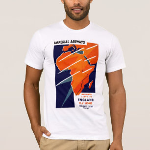 T-shirt Imperial Airways Afrique