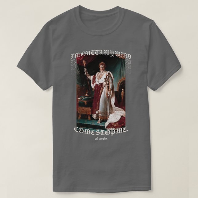 T-shirt impossible à stopper par dieu complexe (Design devant)
