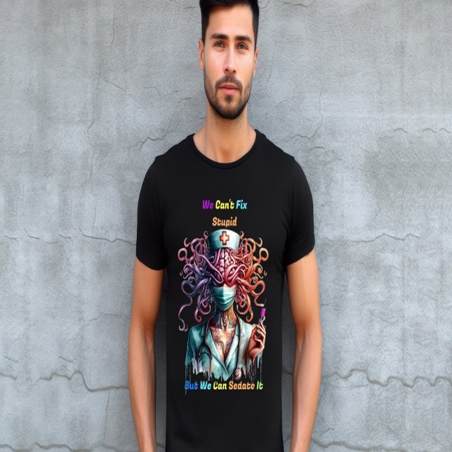 T-shirt Impossible de réparer l'esprit Médicale surréalist (Créateur téléchargé)