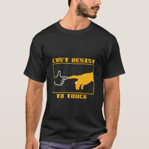 T-shirt Impossible De Résister À Toucher Gamer Programmer