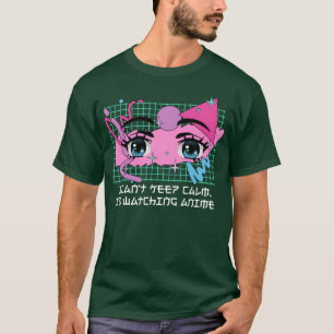 T-shirt Impossible de rester calme en regardant Anime Drôl