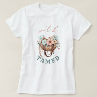 T-shirt Impossible d'être Tamed Boho Country Girl Style