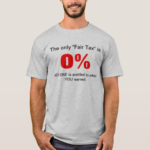 T-shirt Impôt juste