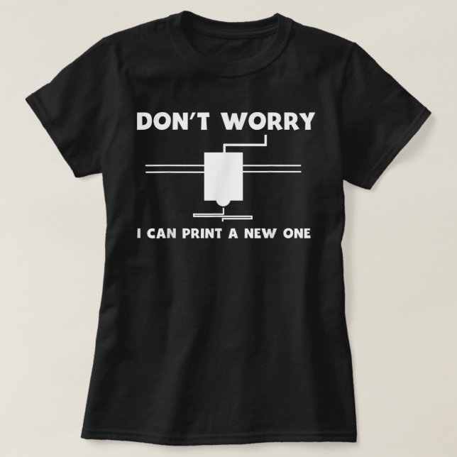 T-shirt Impression 3D Imprimante 3D idée cadeau pour les G (Design devant)