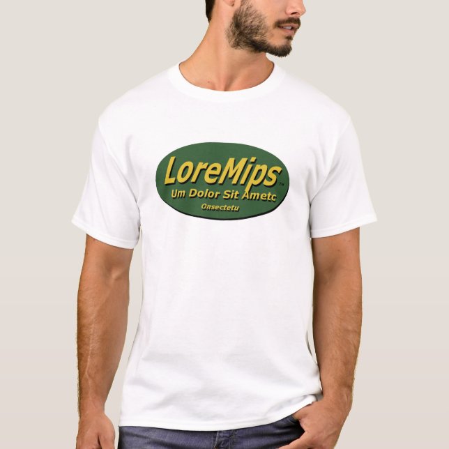 T-shirt (impression à l'avant) (Devant)