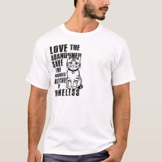 T-SHIRT IMPRESSION ANIMAL SAUVÉ, IMPRESSION CHAT SAUVÉ, AN