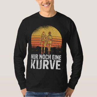 T-shirt Impression au verso Juste une courbe de plus Rando