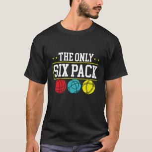 T-shirt Impression au verso Le seul pack de six que j'aie