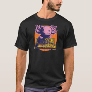 T-shirt Impression au verso, Synthpop Musique New-Wave Axo