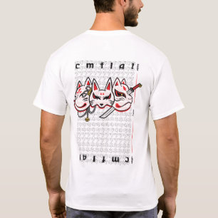 T-shirt [Impression avant] Trois Kitsune