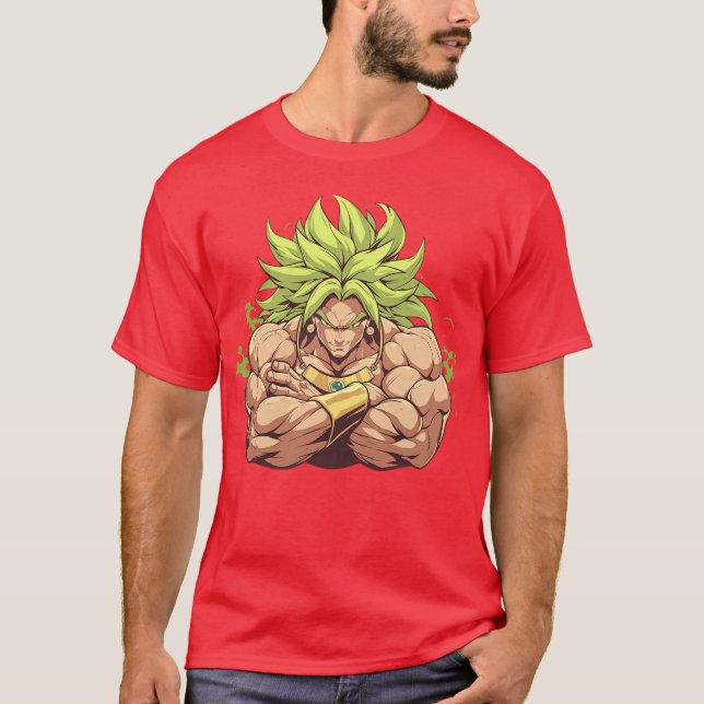 T-shirt impression broly (Devant)