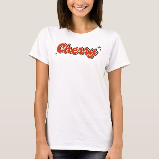 T-shirt Impression "Cherry" (Devant)