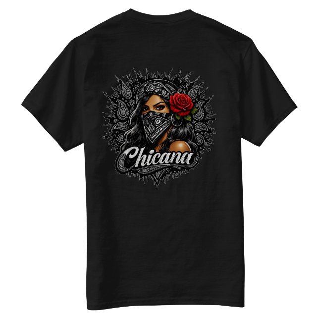 T-shirt Impression Chicana (Chicana Print T-Shirt
)