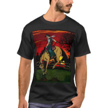 Impression couleur "Les Cowboys".
