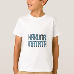T-shirt Impression d'art 3D Hakuna Matata