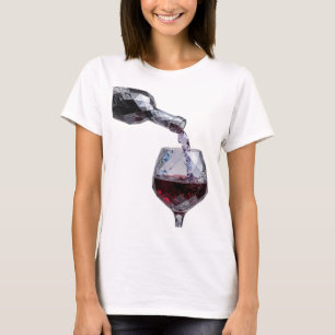 T-shirt Impression d'art ABSTRACT ART Argent Statement