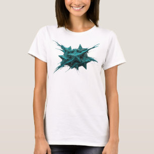 T-shirt Impression d'art abstrait étoiles Navy artistique