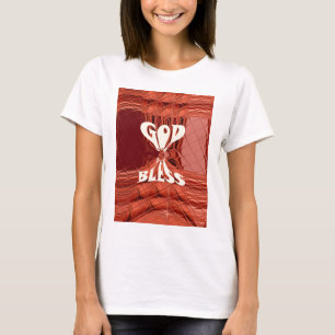 T-shirt Impression d'art Dieu béni