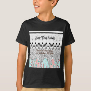T-shirt Impression d'art en cadeau pour une fête de fiança