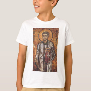 T-shirt Impression d'art mosaïque orthodoxe Saint Laurent