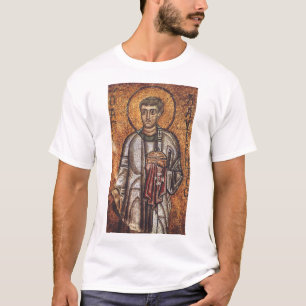 T-shirt Impression d'art mosaïque orthodoxe Saint Laurent