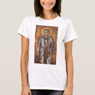 T-shirt Impression d'art mosaïque orthodoxe Saint Laurent