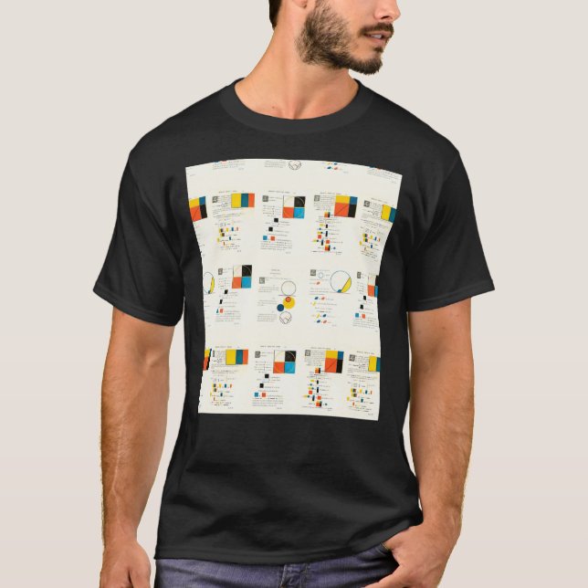 T-shirt Impression de canvas Euler (Devant)