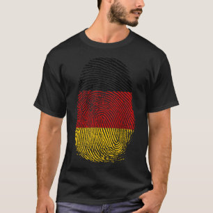 T-shirt Impression de doigt - Allemagne   Deutschland