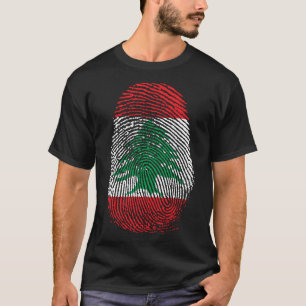 T-shirt Impression de doigt - Liban