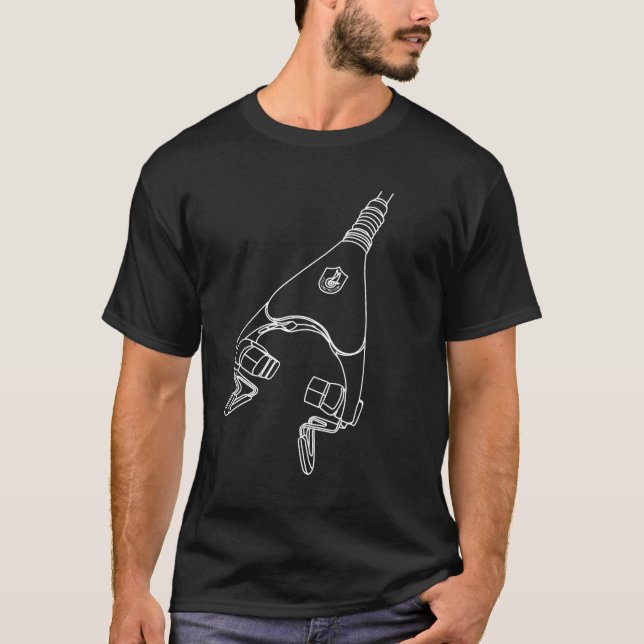 T-shirt Impression de frein Delta Campagnolo (Devant)