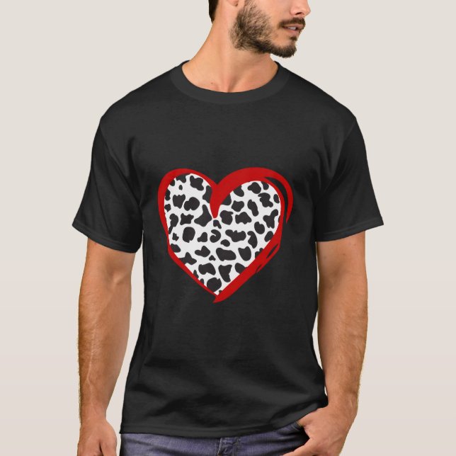 T-shirt Impression de vache (Devant)