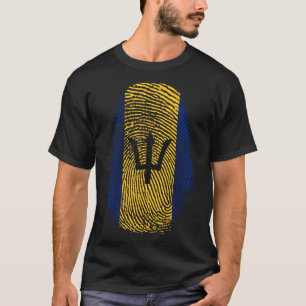 T-shirt Impression du doigt - Barbade