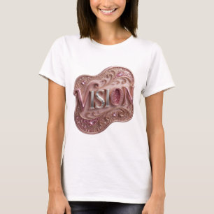 T-shirt Impression Edgy Silver VISION