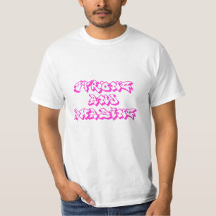 T-shirt Impression graffiti forte et Extraordinaire