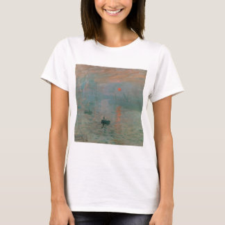 T-shirt Impression, lever de soleil par Claude Monet