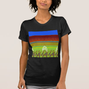 T-shirt Impression Motif géométrique coloré