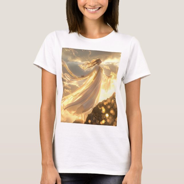 T-shirt Impression radiante (Devant)