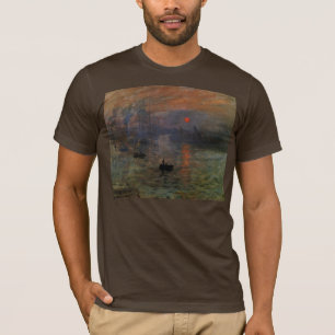 T-shirt Impression Sunrise de Claude Monet, Art Vintage