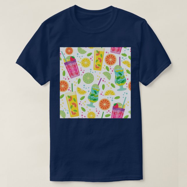 T-shirt impression sur les tissus tasses papier emballage  (Design devant)