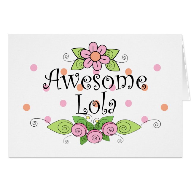 T-shirt impressionnant de Lola (Devant horizontal)