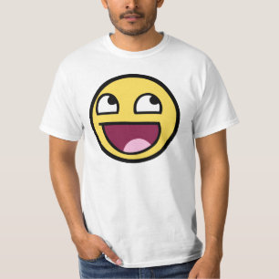 T-shirt impressionnant de visage