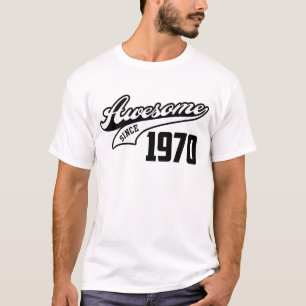 T-shirt Impressionnant depuis 1970
