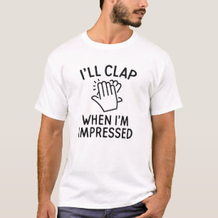 T-shirt Impressionné