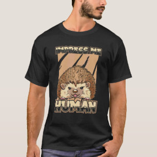 T-shirt Impressionnez-moi Forêt animale humaine Nature Cut